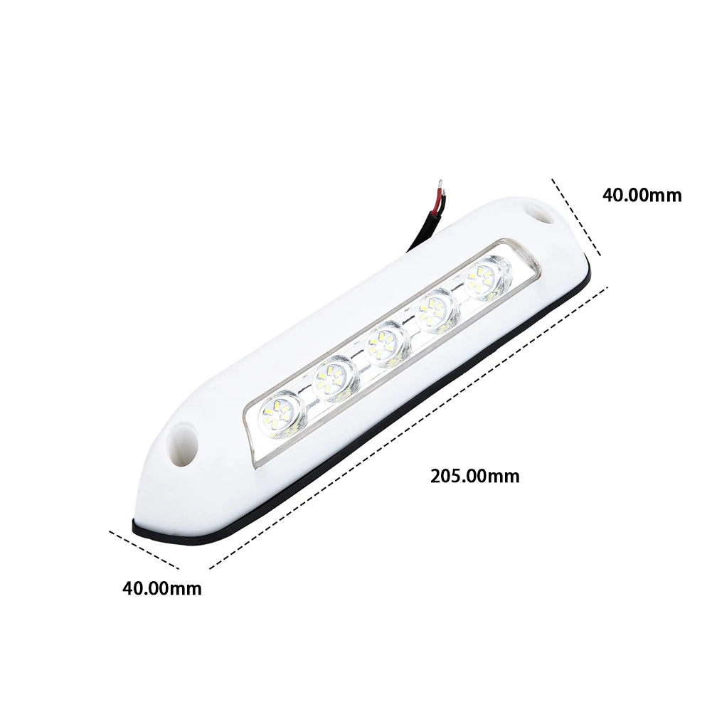 12V RV LED Awning Porch Light 6000K Waterproof RV Van Camper Exterior
