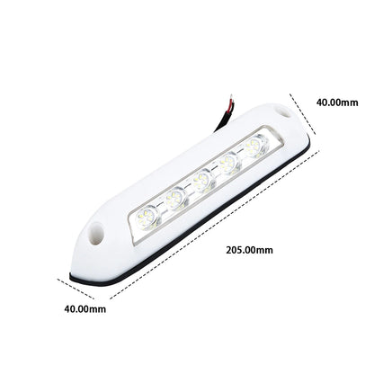 12V RV LED Awning Porch Light 6000K Waterproof RV Van Camper Exterior
