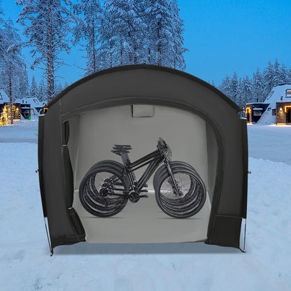 Bike Storage Shed for 1-4 Bikes Portable Waterproof Bicycle