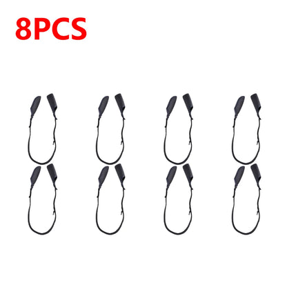 1-10PCS Fishing Rod Adjustable Fishing Rod Sleeves Cover Strap