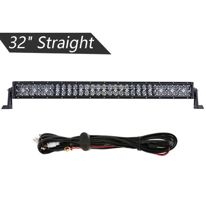 22 32 42 50 52inch  Double Row LED Light Bar for SUV ATV Trucks Pickup