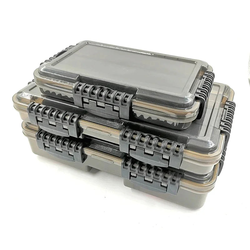 Large-Capacity Waterproof Fishing Tackle Box