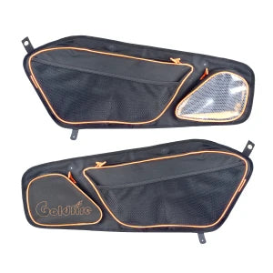 One Pair Front Door Storage Bags Waterproof with Removable Knee Pad for Polaris RZR PRO XP 2020 2021 2022 2023 UTV Accessories