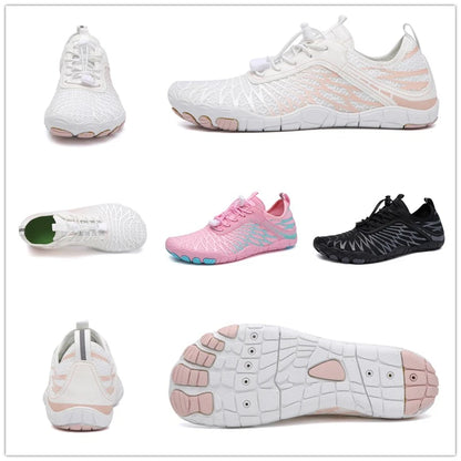 Women or Men Aqua Shoes Beach Barefoot Water Sports  Lightweight