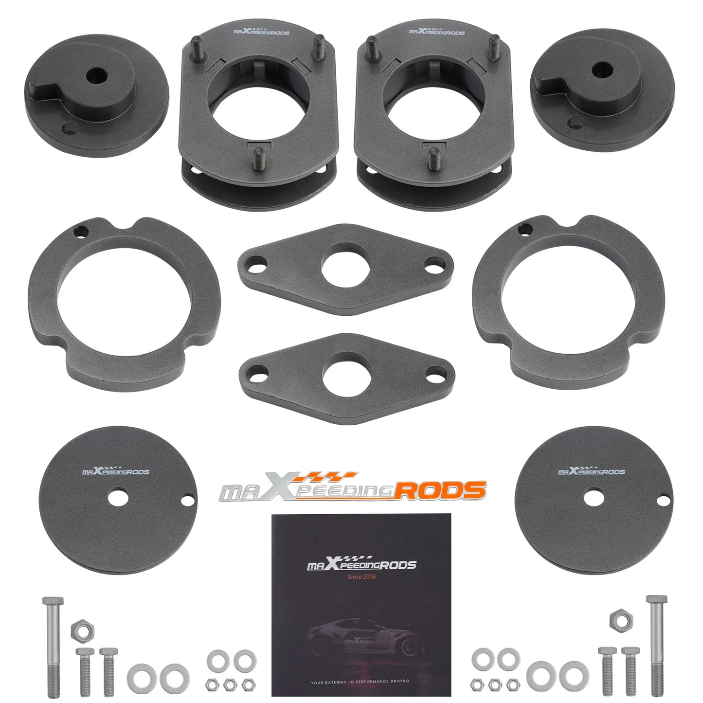 2.5" Suspension Lift Kit Front Rear Fit for Jeep Grand Cherokee 2WD 4WD 2011-2022
