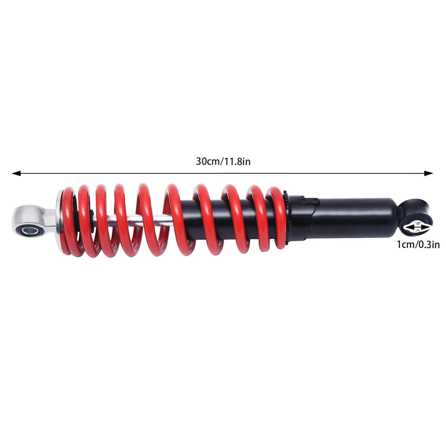 Go Kart 340mm Swing Arm with Spring Ball Joint for ATV Buggy, Heavy Duty Iron