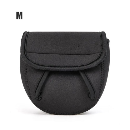 S/M/L Spinning Fishing Reel Cover Neoprene Protective Waterproof Reel Bag