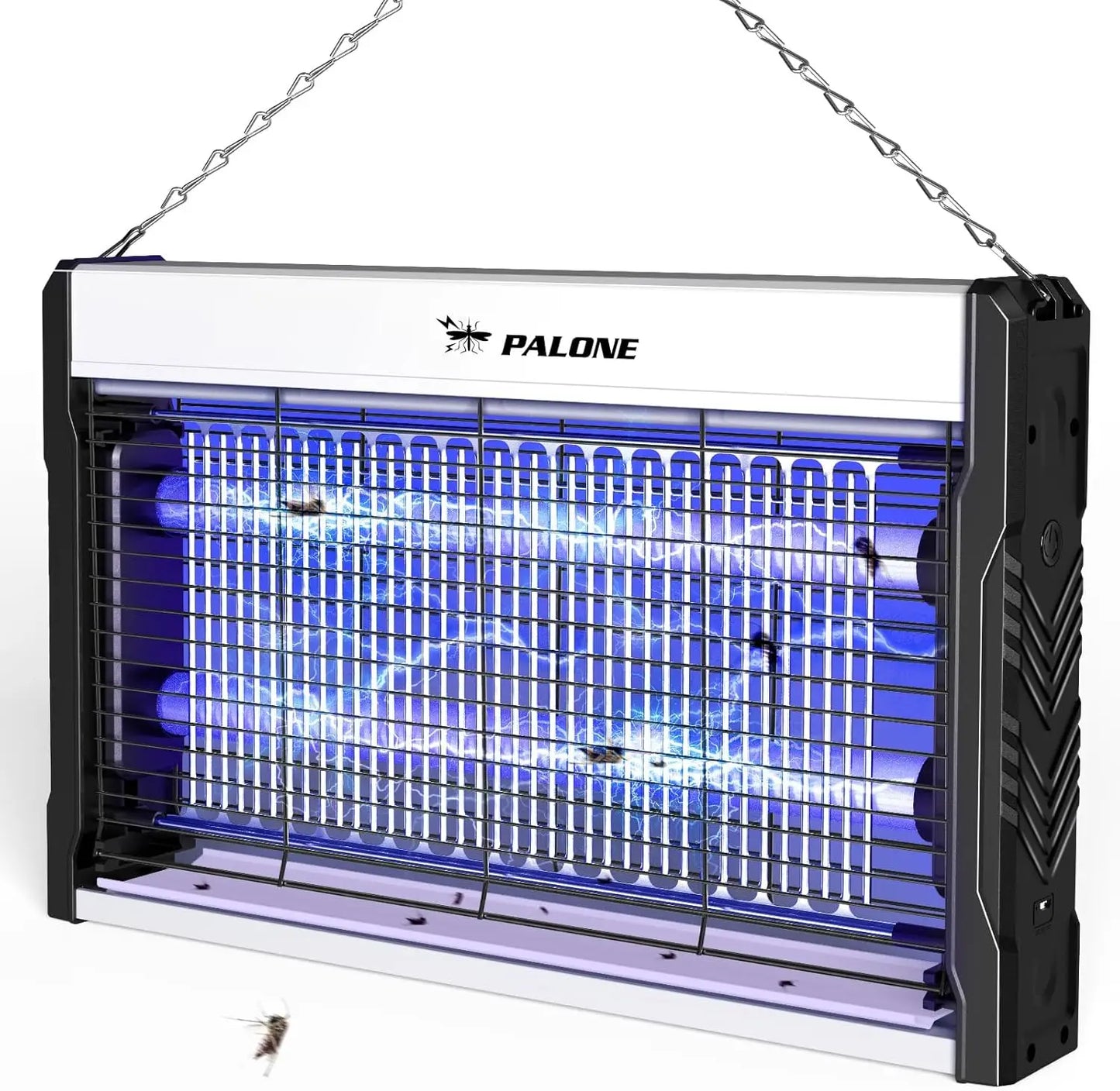 3200V Mosquito Zapper Killer Indoor Insect Killer with Hanging Chain Removable Collection Tray Bug Zapper