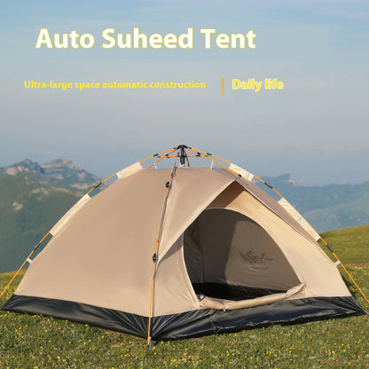 Portable 3-4 Person Sun & Rain Shelter for Camping
