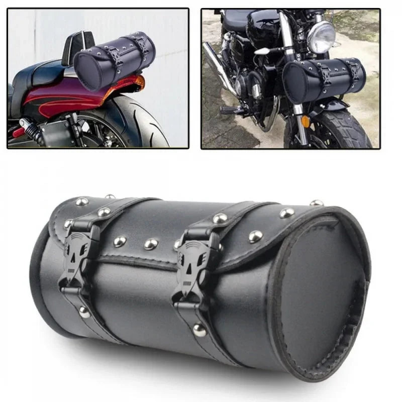 Waterproof Leather motorcycle Durable Tool Bag Storage