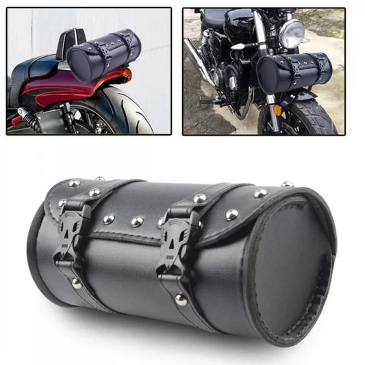 Waterproof Leather motorcycle Durable Tool Bag Storage