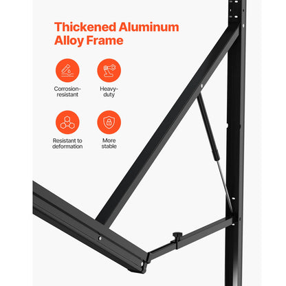 Motorized RV Awning Complete Kit 10'-20' Retractable  Aluminum Alloy Frame Outdoor Trailer
