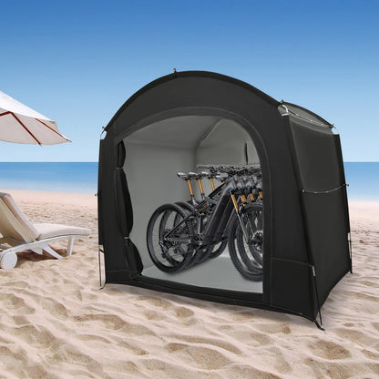 Bike Storage Shed for 1-4 Bikes Portable Waterproof Bicycle