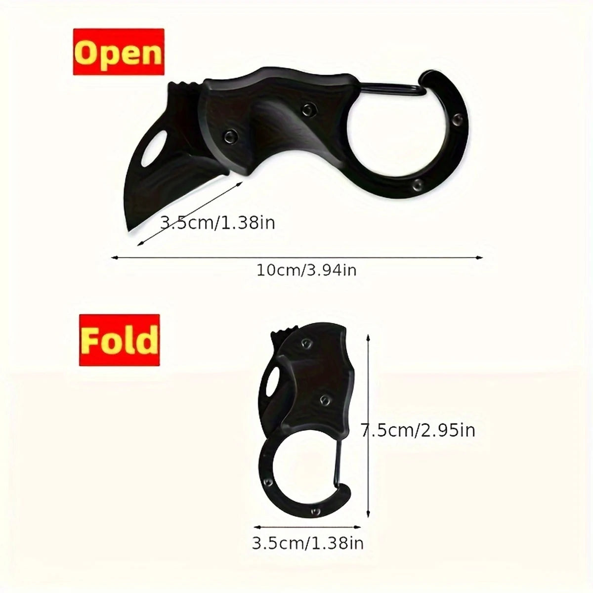Keychain Folding Knife Mini High-Hardness Multi-Tool Camping