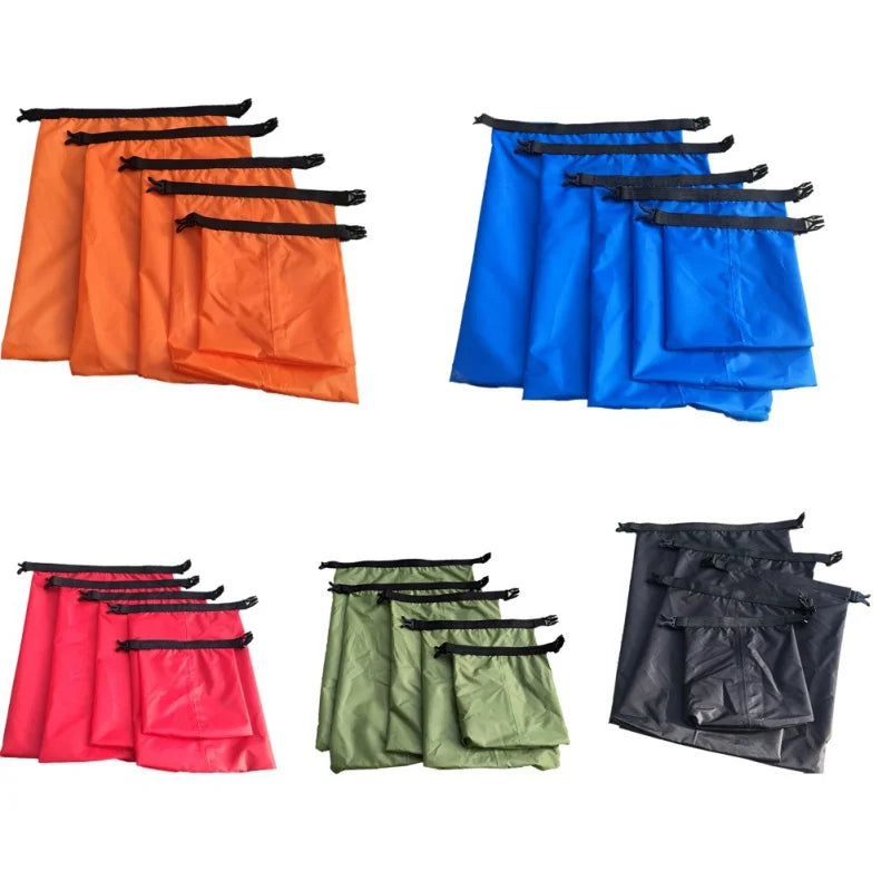 5pcs Waterproof Dry Bag For Camping and any outdoor activities