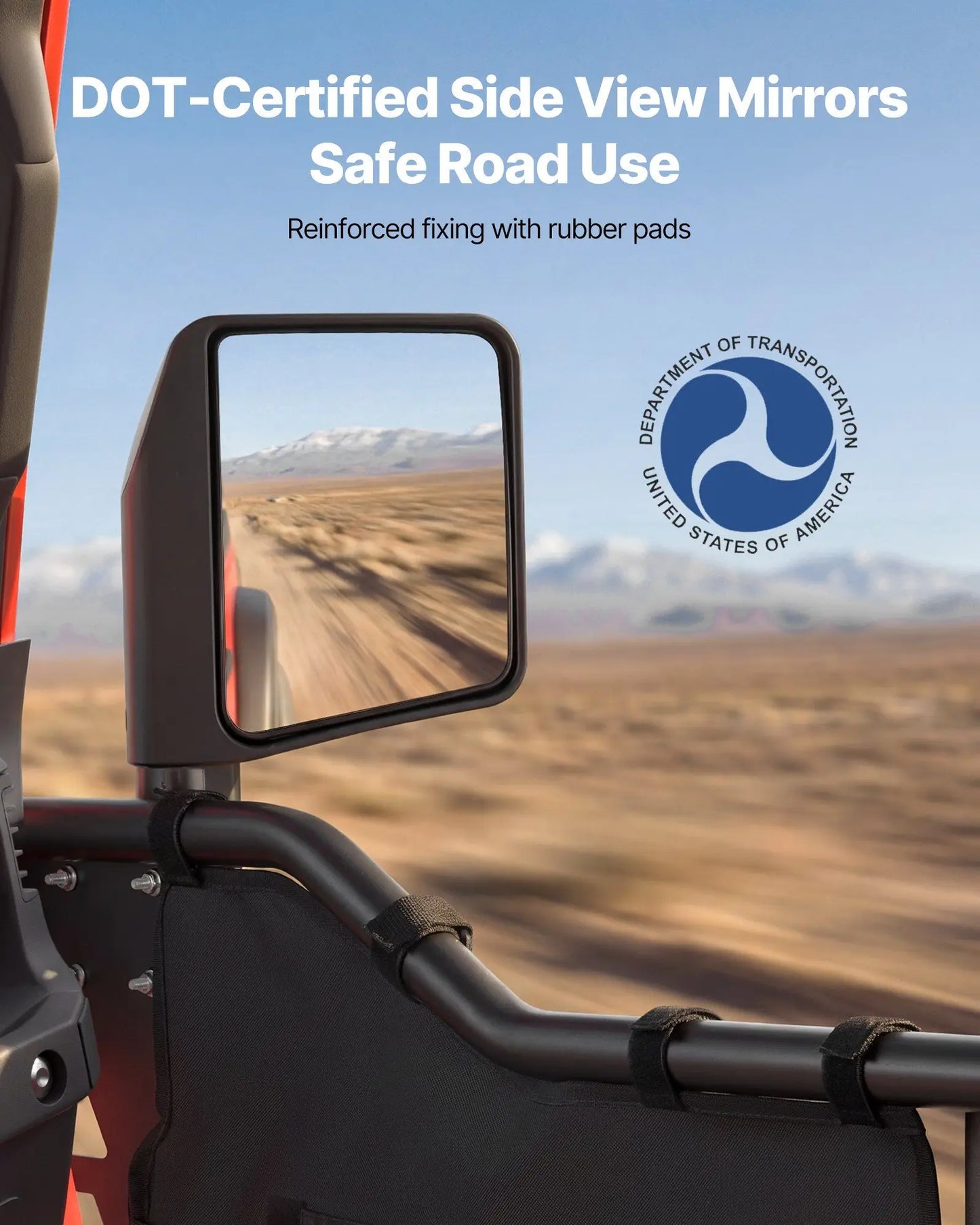 Jeep Tube Doors, 4-Door, Compatible with 2018-2026 Jeep Wrangler 2020-2026 Gladiator