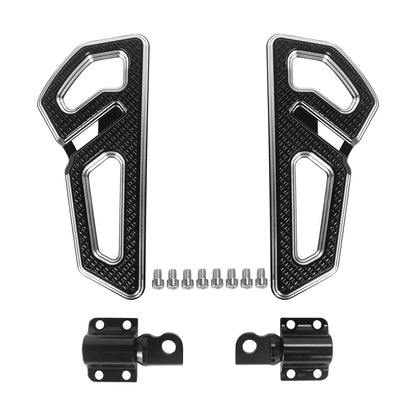 Morotcycle Rear Footpeg Floorboard For Harley Touring Road King FLHR Sportster XL883 Softail Fatboy FL Dyna Passenger Foot 2027