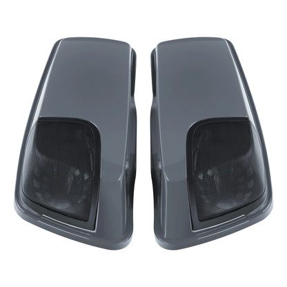 Saddlebag Lids 5" x 7" Speaker Cutouts For Harley Touring Electra Street Glide Road King Ultra-Classic 2014-2023 Motorcycle