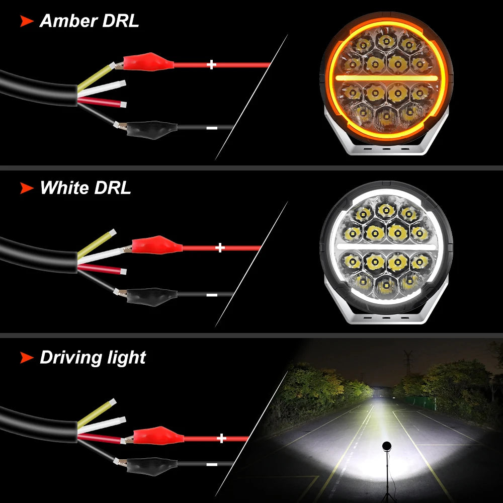 6.5 inch Led Driving Light for Off road Truck UTV