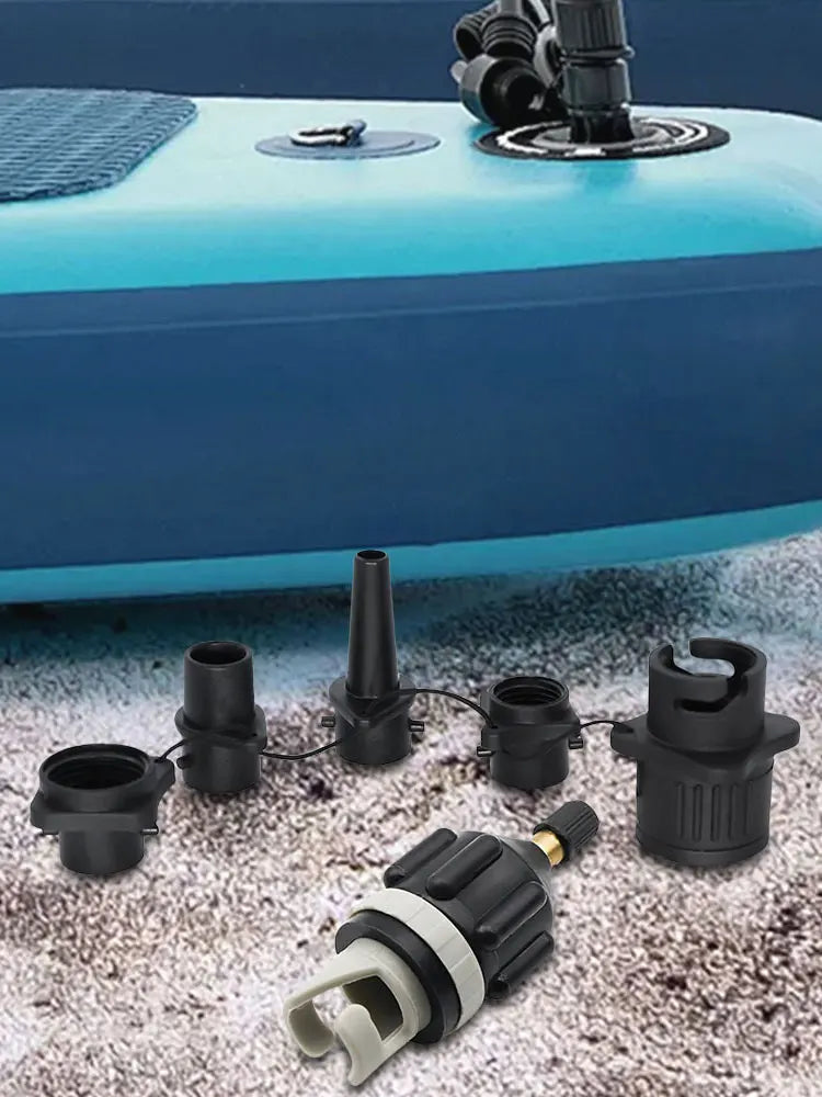 Air Valve Adaptor with Air Nozzles Inflatable Pump