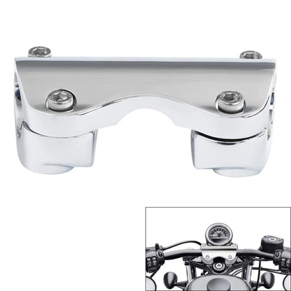 Motorcycle 1.25" Handlebar Riser Top Clamp For Harley Road Glide