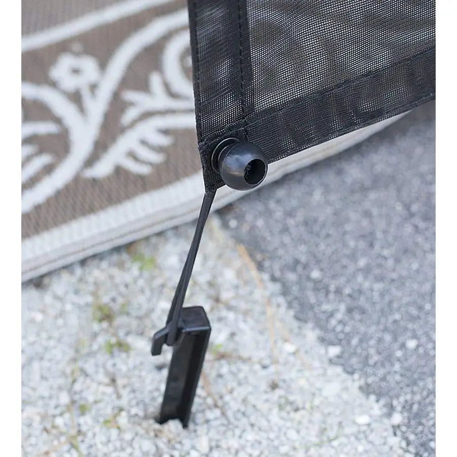 Awning Sun Shade Screen with Zipper 9 X 13Fit for 14 RV