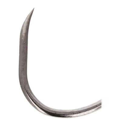 Long Shank Hook, Platinum Black