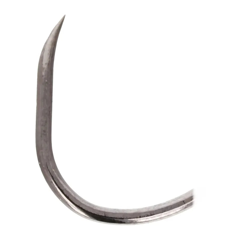 Long Shank Hook, Platinum Black