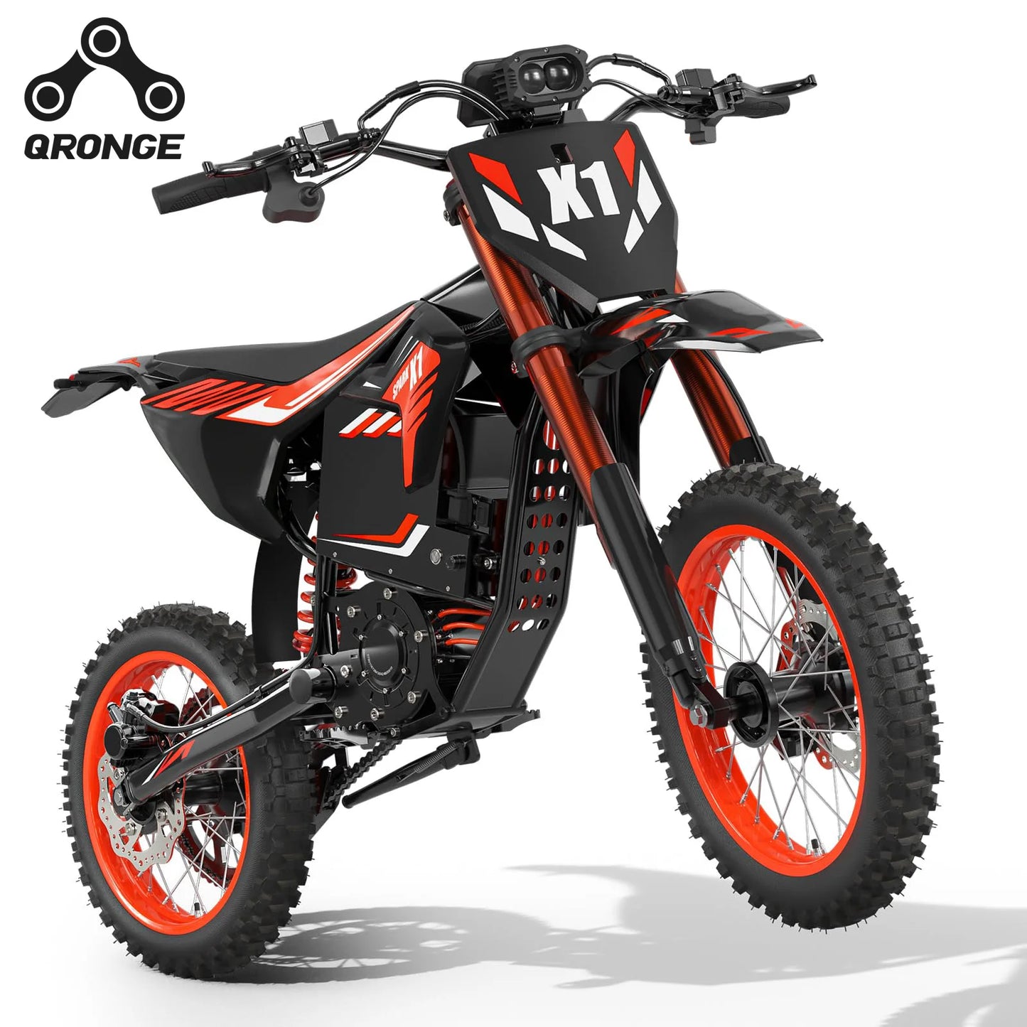 Spark Electric Dirt Bike for Teens Adults 4500W Peak Electric Motorcycle 60V 28.8Ah E-Dirt Bike 60 Mile Range E-Bike