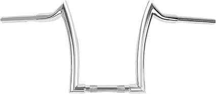 12" Rise 1.25" Chrome Ape Hanger Handlebar for Harley Sportster 883 1200 XL Softail FLST FXST Dyna, Road King 1994-2024