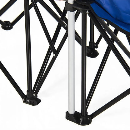 Foldable Picnic Beach Camping Double Chair+Umbrella Table Cooler