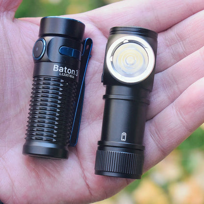 LED Headlamp USB C Rechargeable Mini Flashlight  with Magnet Tail Cap