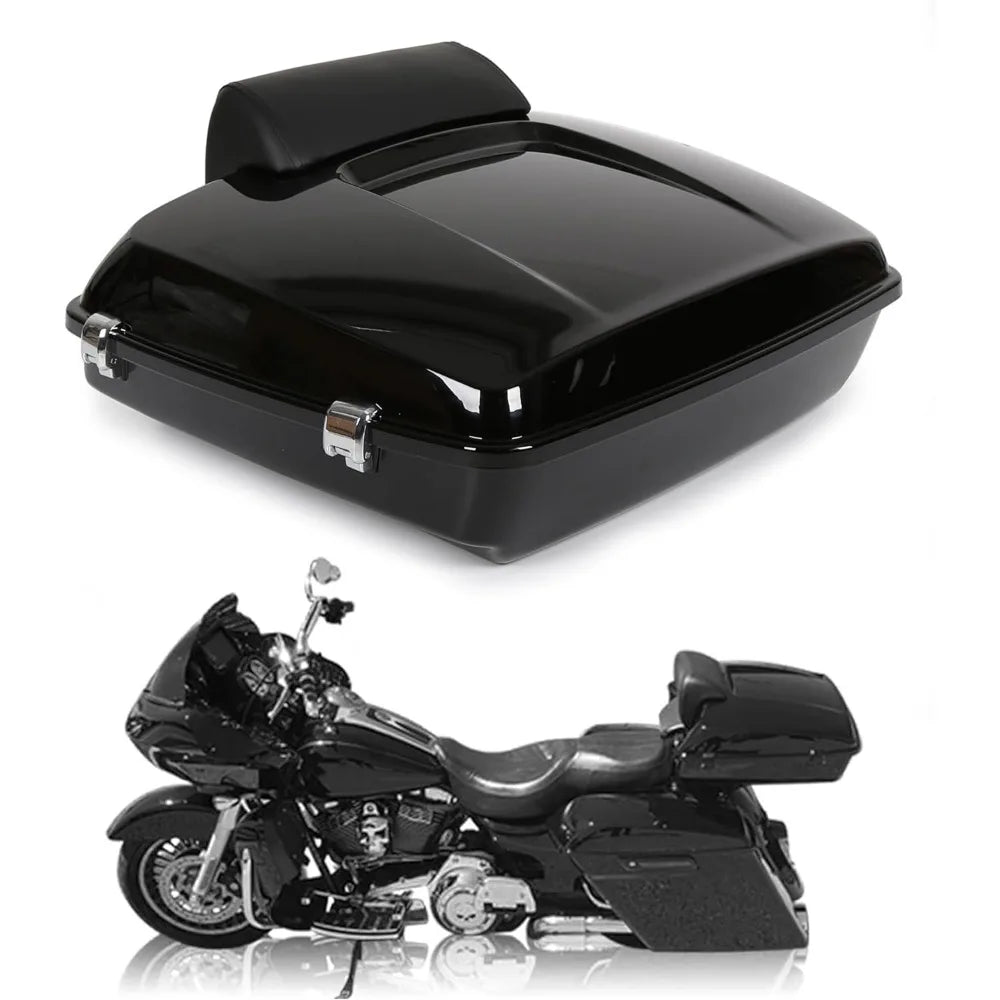trunk luggage w/backrest 2014-2024 harley davidson touring models