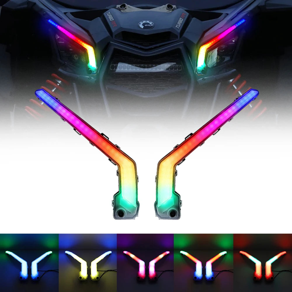 LED Front Turn  Flow Lights Chasing for UTV