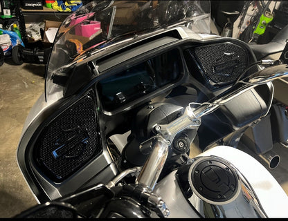 98 to 2024+ Road Glide 3D shield speakers grill covers set