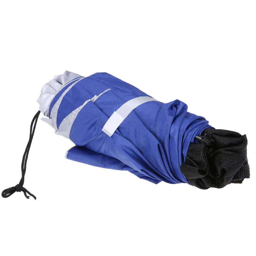 Outdoor Foldable Head Umbrella Hat Headwear Sun Cap Rainproof