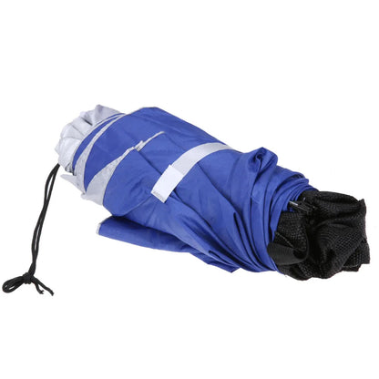 Outdoor Foldable Head Umbrella Hat Headwear Sun Cap Rainproof