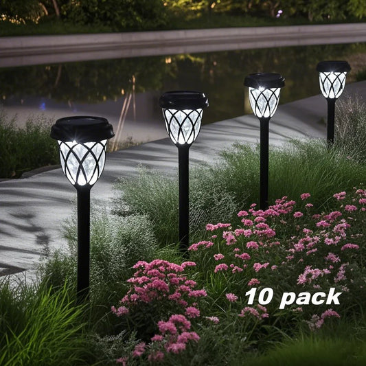 10 Pack solar powered small tube Light