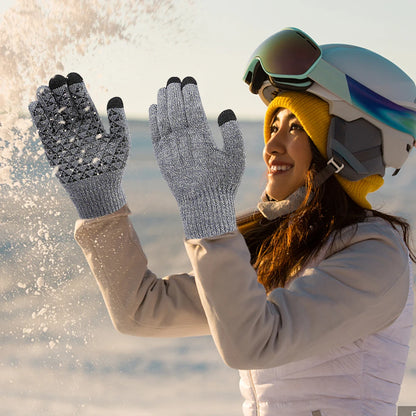 Electric Heated Gloves Winter Gloves Motorcycle Thermal Windproof Gloves Warm