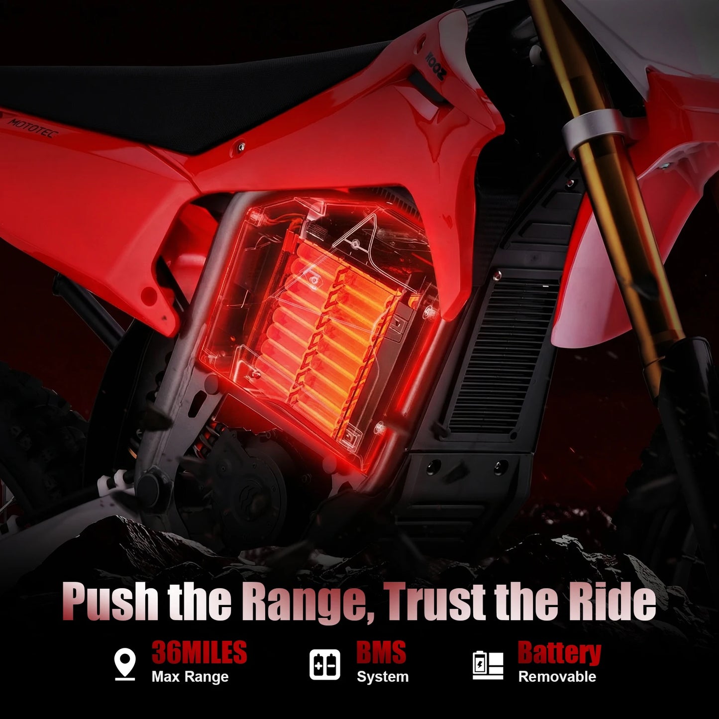72V 8000W Pro Electric Dirt Bike for Adults,3 Speed Modes Electric Motorcycle Up to 56 MPH with 19"/16" Tires.