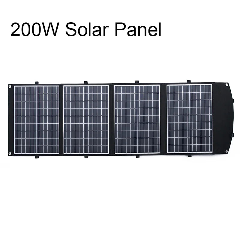Portable Power Station 110V Solar Generator Emergency Power Supply