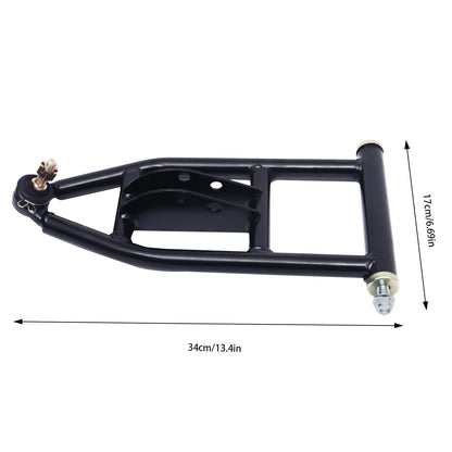 Go Kart 340mm Swing Arm with Spring Ball Joint for ATV Buggy, Heavy Duty Iron