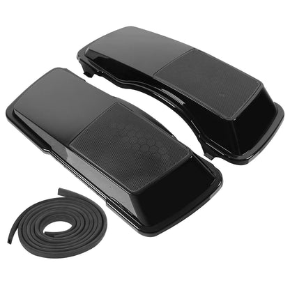 Motorcycle Saddlebag 6x9 Speaker Lids For Harley Touring Electra Street Glide Road King FLHR FLTR FLHX 1993-2013