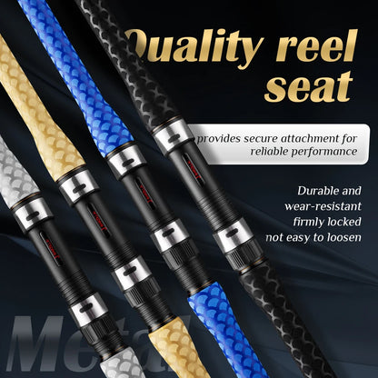 Carbon Surf Spinning Fishing Rod, Ultra-Light High-Sensitivity Graphite Pole Saltwater Fishing