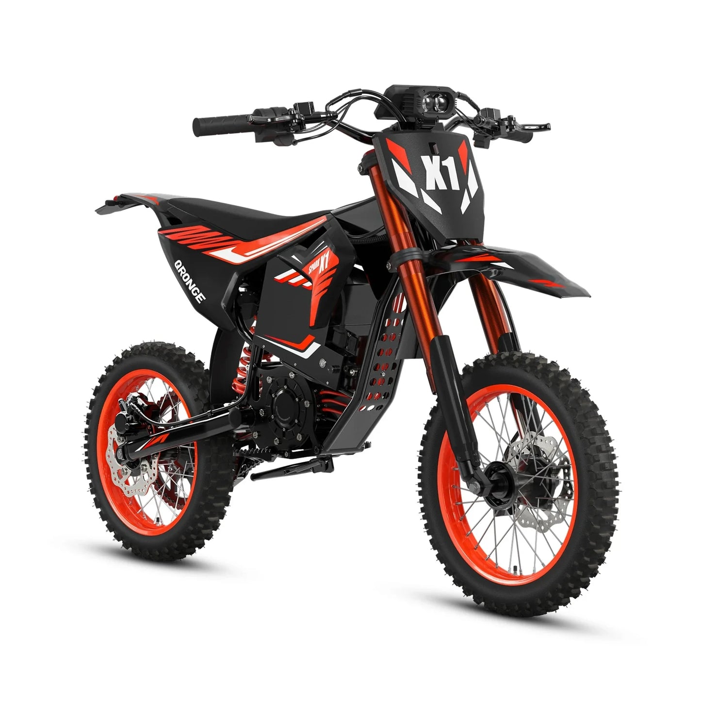 Spark Electric Dirt Bike for Teens Adults 4500W Peak Electric Motorcycle 60V 28.8Ah E-Dirt Bike 60 Mile Range E-Bike