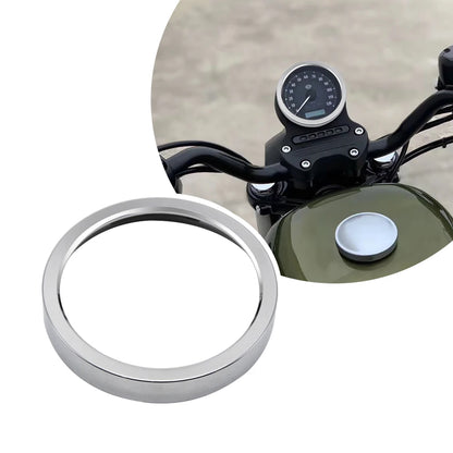 1Pc Black Speedometer Aluminum Ring Trim Bezel Cover For Harley Dyna Street glide,Sportster 883 1200 2004-2018