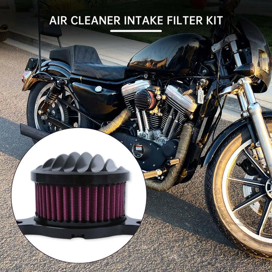 Air Cleaner Intake Filter For Harley Davidson Sportster 883 1200 1991-2016
