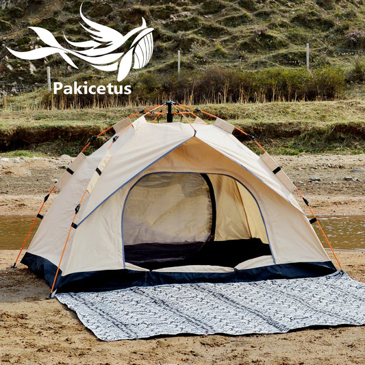 Portable 3-4 Person Sun & Rain Shelter for Camping