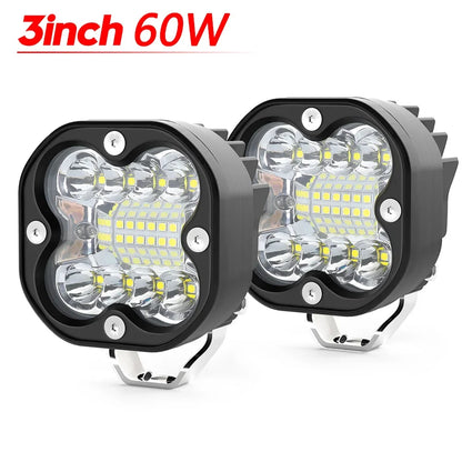 3 Inch Led Work Spotlights 24V 120W