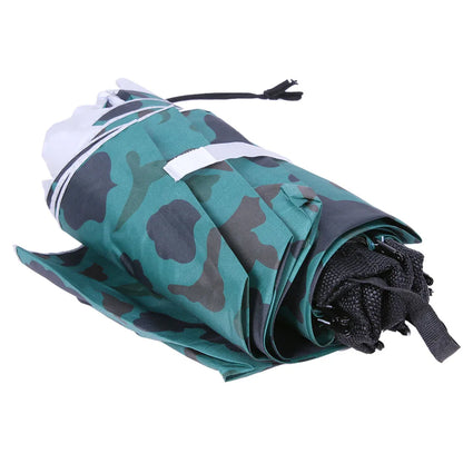 Outdoor Foldable Head Umbrella Hat Headwear Sun Cap Rainproof